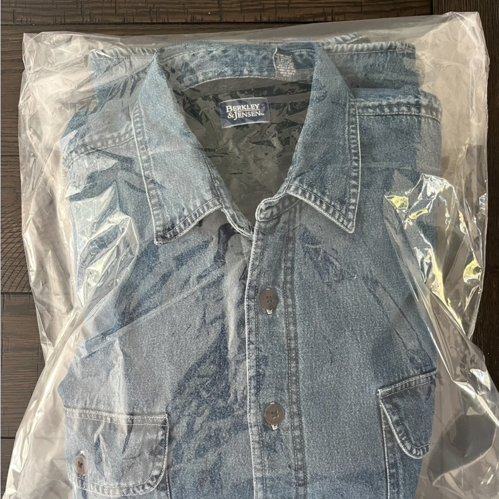 Burkley & Jensen Men's Blue Denim Jacket